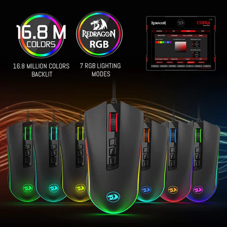 Redragon M711-2 COBRA Gaming Mouse Redragon M711-2 COBRA Gaming Mouse